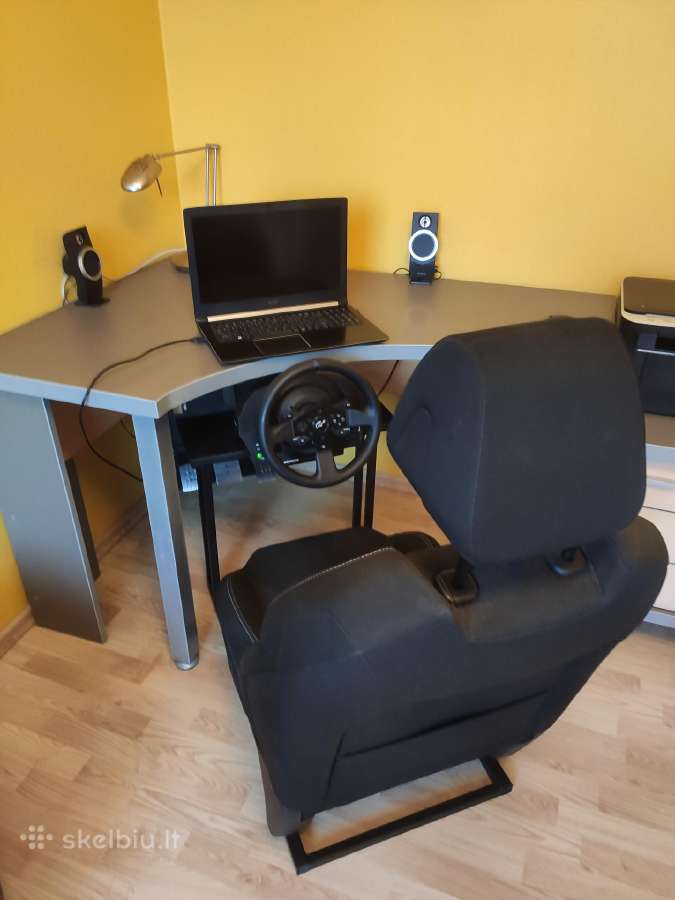 Thrustmster t300rs GT su sėdyne - nuotraukos Nr. 2