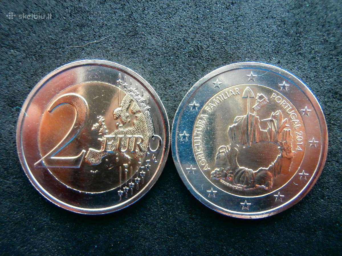 Portugalijos Euro monetos - nuotraukos Nr. 4