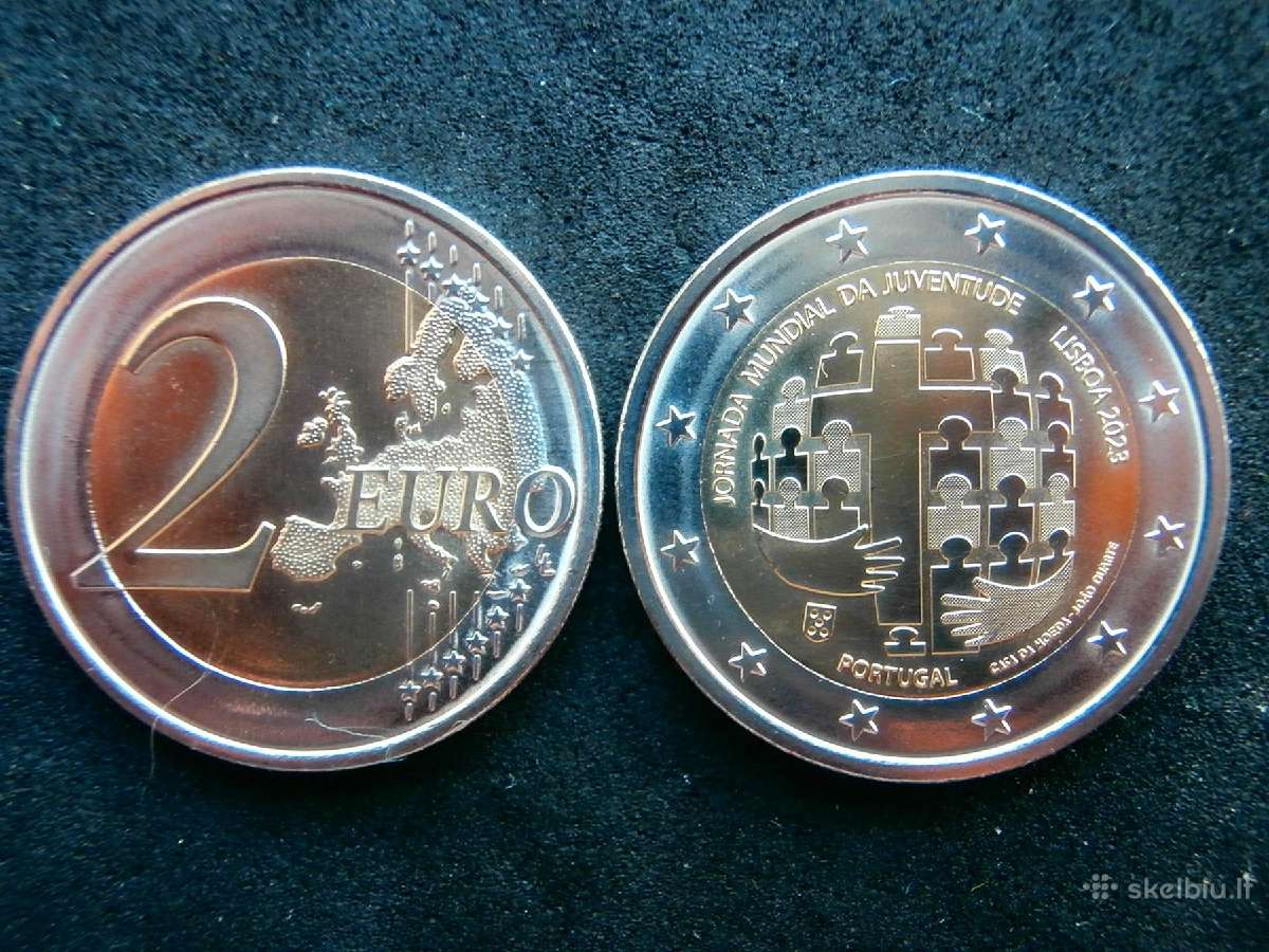 Portugalijos Euro monetos - nuotraukos Nr. 10