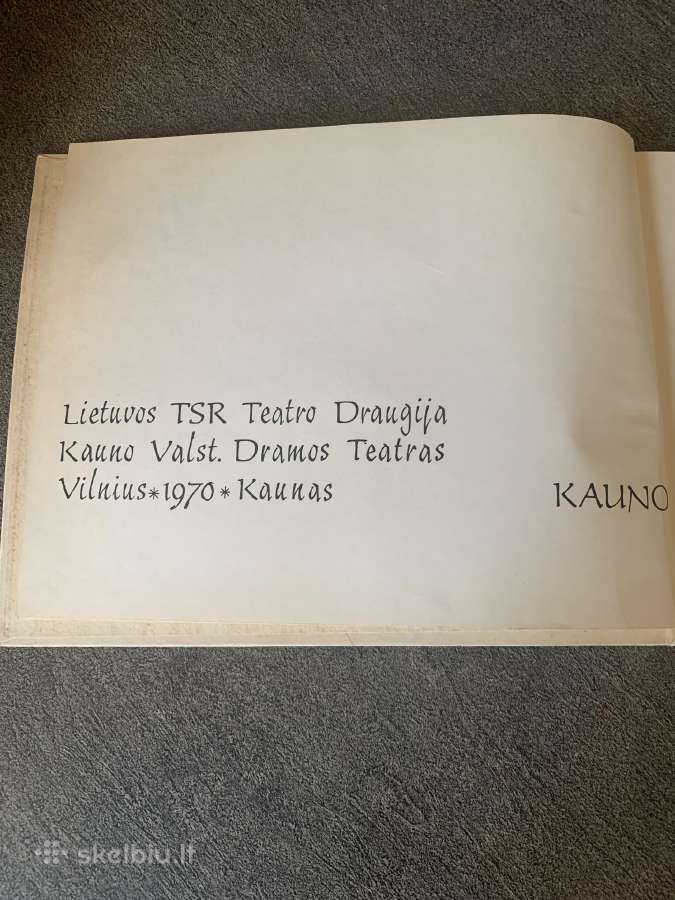 Albumas “Kauno valstybinis dramosteatras - nuotraukos Nr. 2