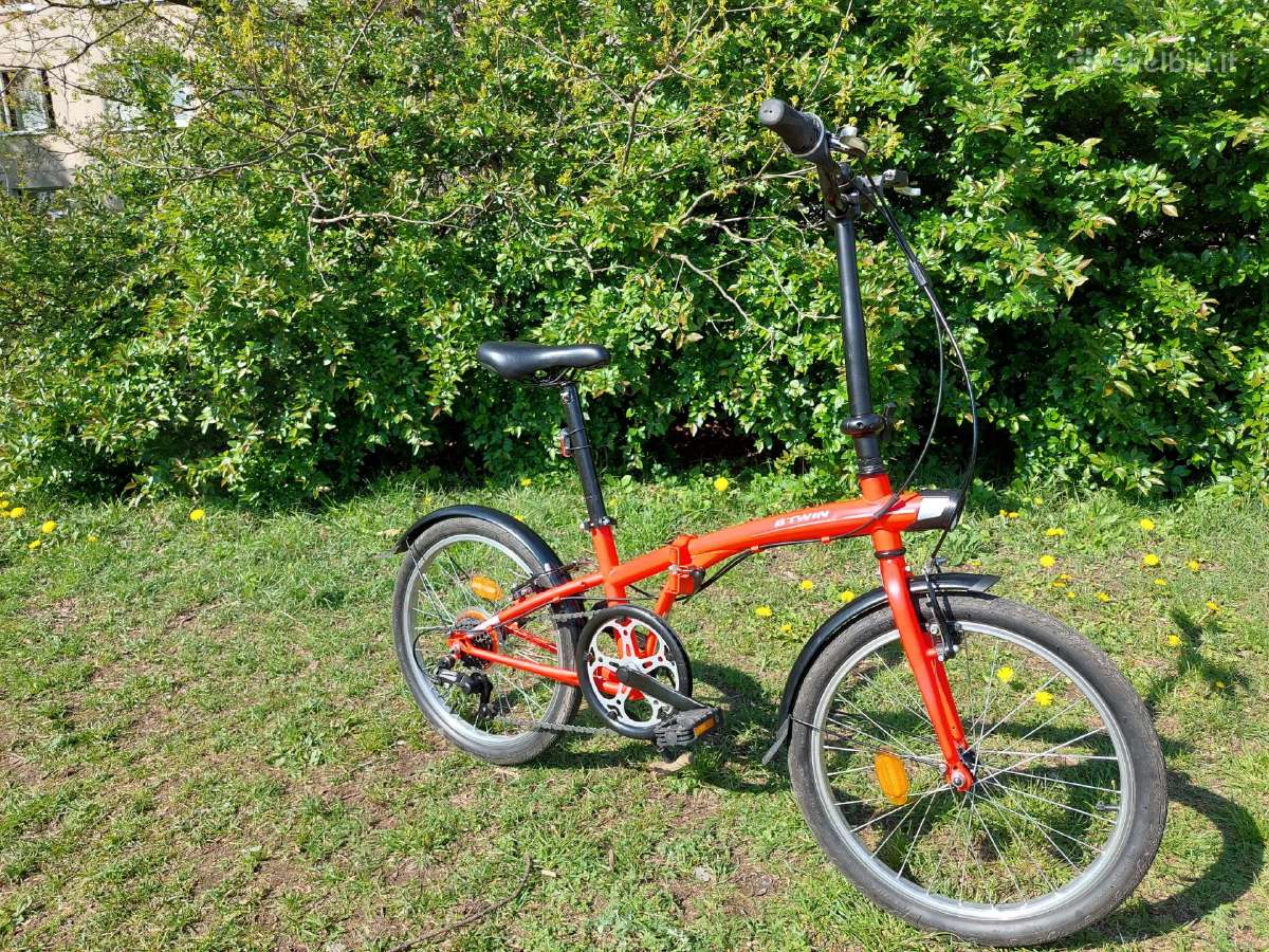 Sulankstomas dviratis Btwin Tilt 120.