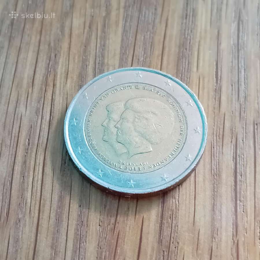2€ proginės (Nyderlandai, 2 vnt. skirtingos)