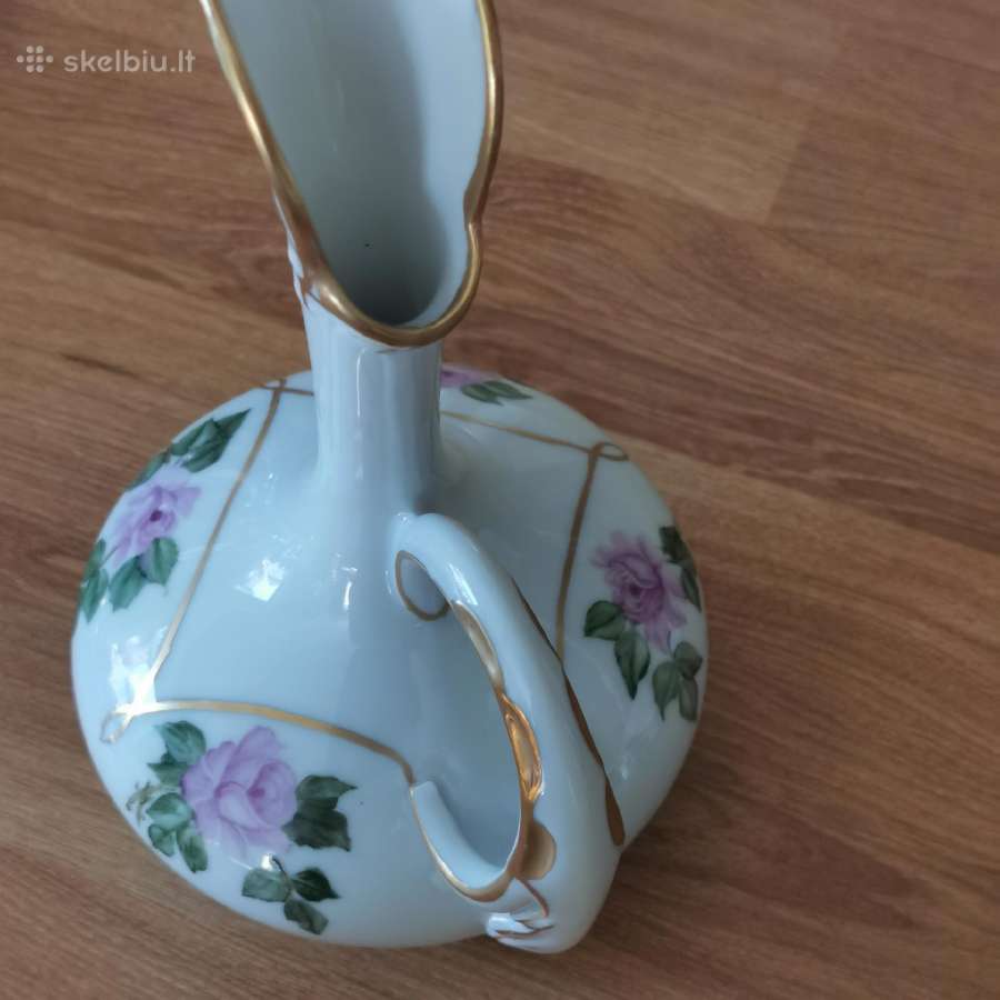 Vintažinė porceliano vazelė - ąsotėlis - nuotraukos Nr. 4