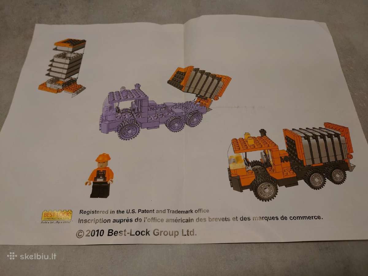 Daugybė Lego/megablocks 45.6kg, arba 7€/kg - nuotraukos Nr. 20