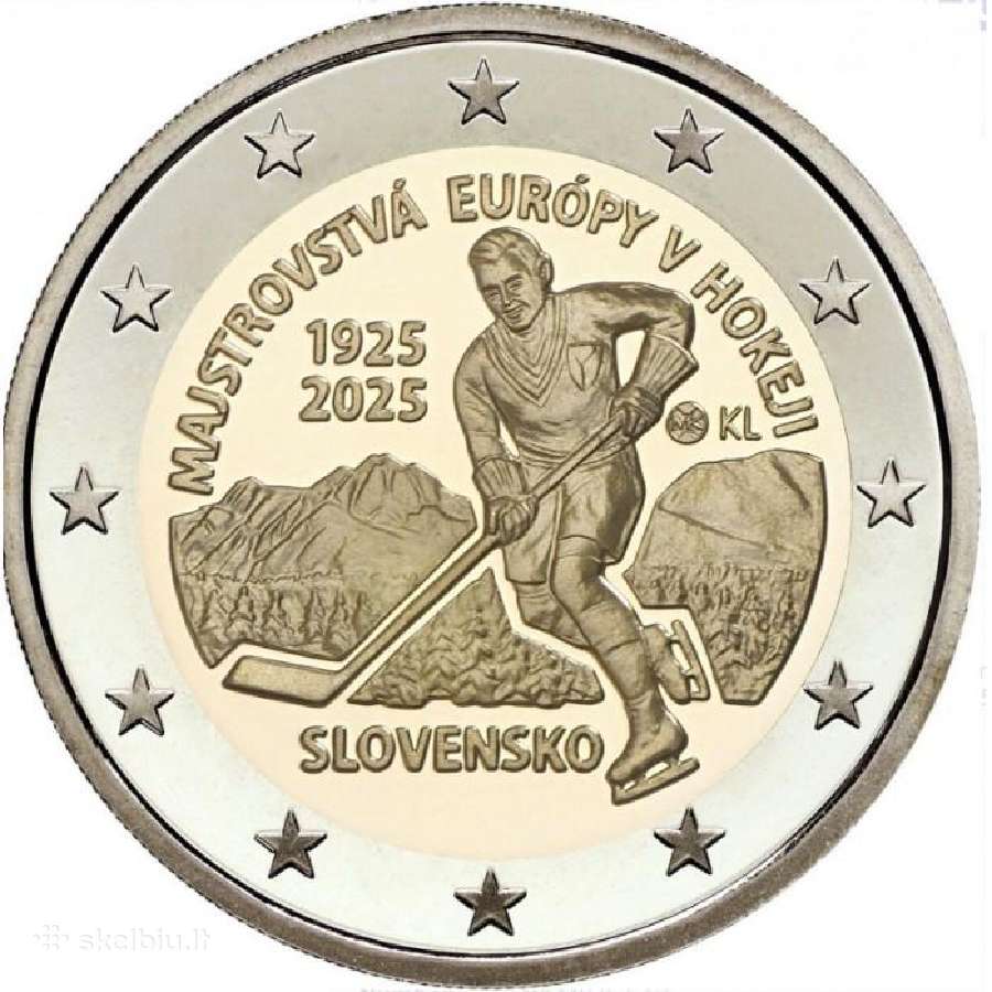Slovakijos proginės 2€ monetos (Unc) Atnaujintas - nuotraukos Nr. 4