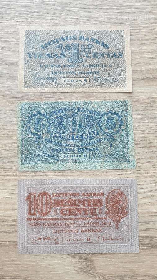 Smetoniški banknotai litai