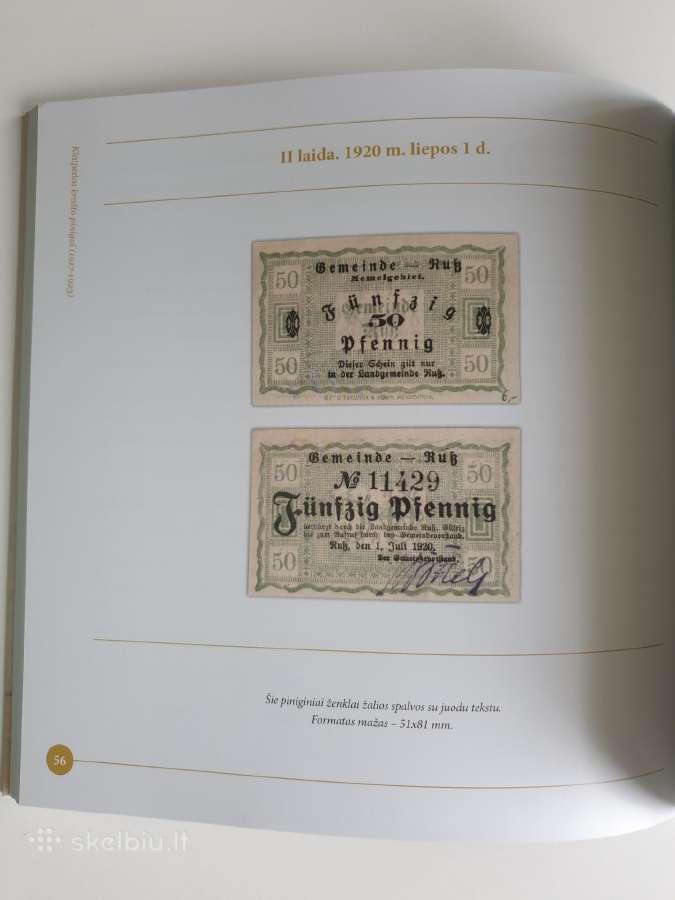 Knyga , Klaipėdos krašto pinigai 1917-1923 '' - nuotraukos Nr. 4