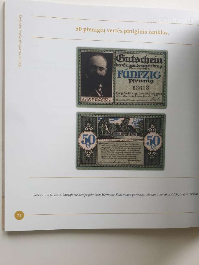 Knyga , Klaipėdos krašto pinigai 1917-1923 '' - nuotraukos Nr. 5
