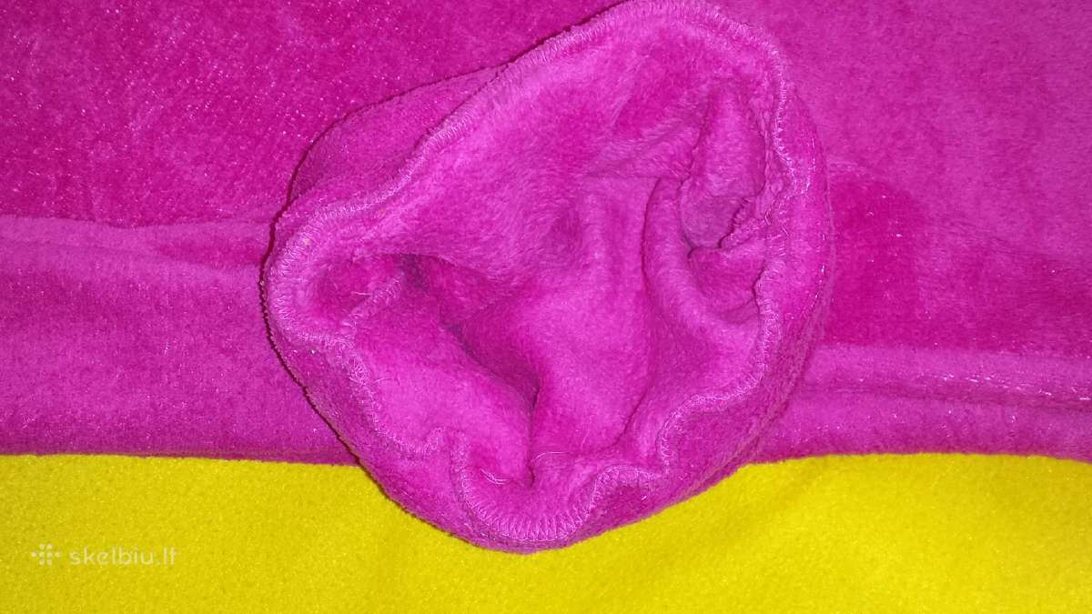 Ryskios spalvos pončo namams,labai minkstas. - nuotraukos Nr. 7
