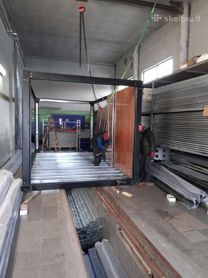 Modulinis namelis, pavėsinė,terasa, rėmas 1450eur - nuotraukos Nr. 2