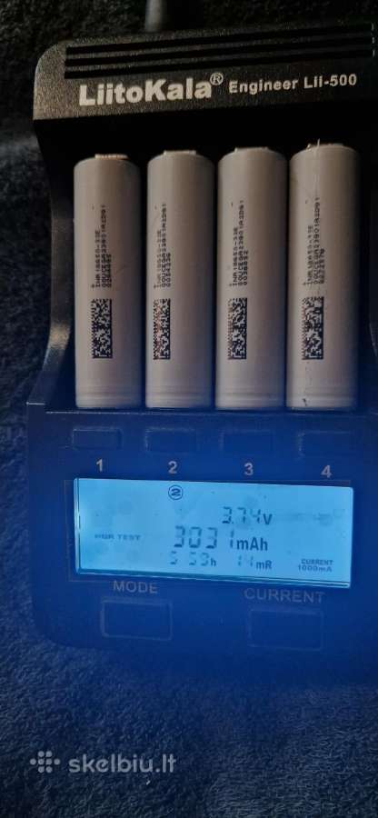 Molicel 21700 45b 224vnt kaina 190eur. - nuotraukos Nr. 5
