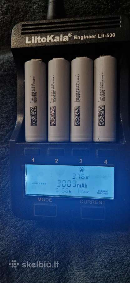 Molicel 21700 45b 224vnt kaina 190eur. - nuotraukos Nr. 6