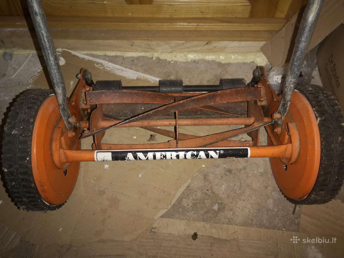 Mechaninė žoliapjovė American