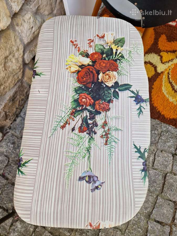 Vintažinis Mid Century pufas/ daiktadėžė - nuotraukos Nr. 5