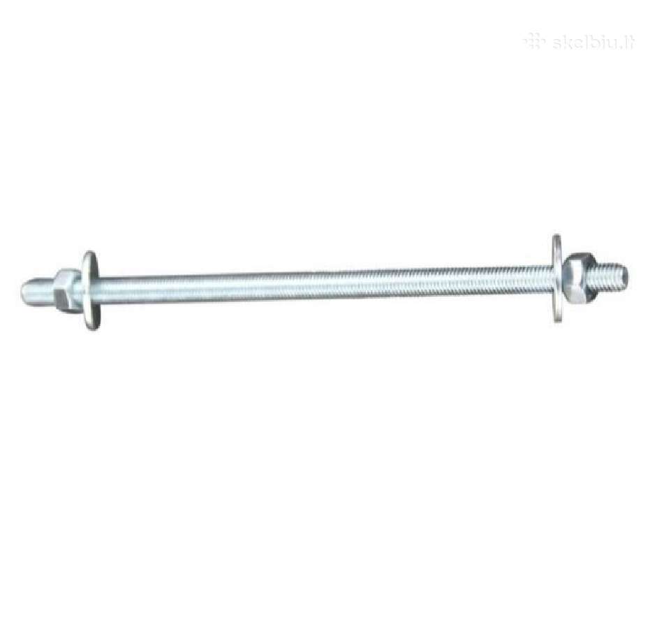Sriegtas strypas betonavimui naujas 8mm + varžtai