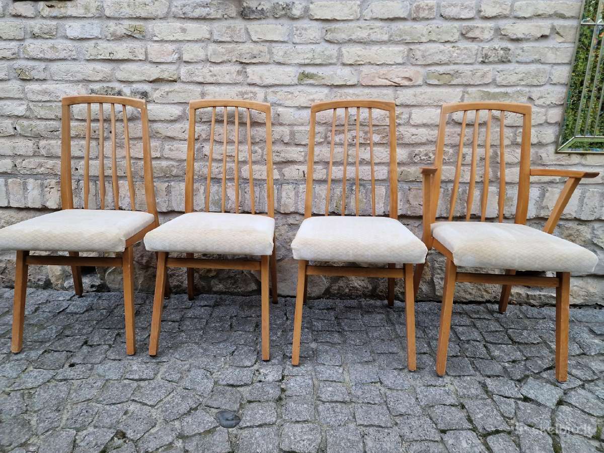 Vintažinės Mid Century bukmedžio kėdės Casala - nuotraukos Nr. 8
