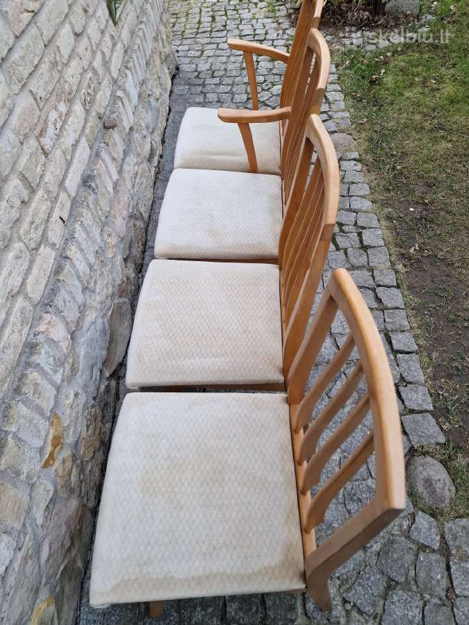 Vintažinės Mid Century bukmedžio kėdės Casala - nuotraukos Nr. 21