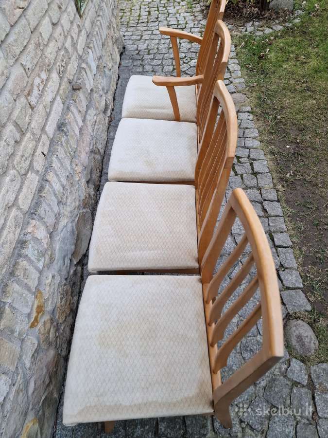 Vintažinės Mid Century bukmedžio kėdės Casala - nuotraukos Nr. 23