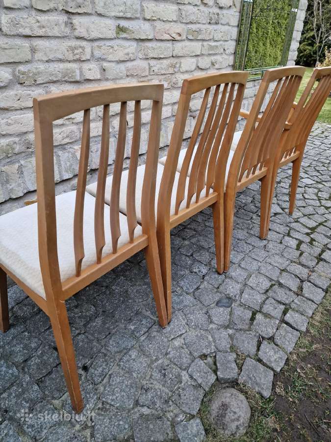Vintažinės Mid Century bukmedžio kėdės Casala - nuotraukos Nr. 24