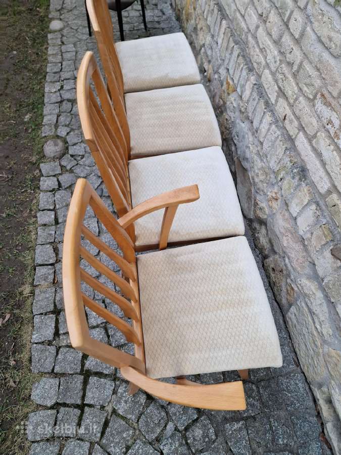 Vintažinės Mid Century bukmedžio kėdės Casala - nuotraukos Nr. 26