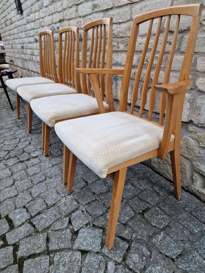 Vintažinės Mid Century bukmedžio kėdės Casala - nuotraukos Nr. 31