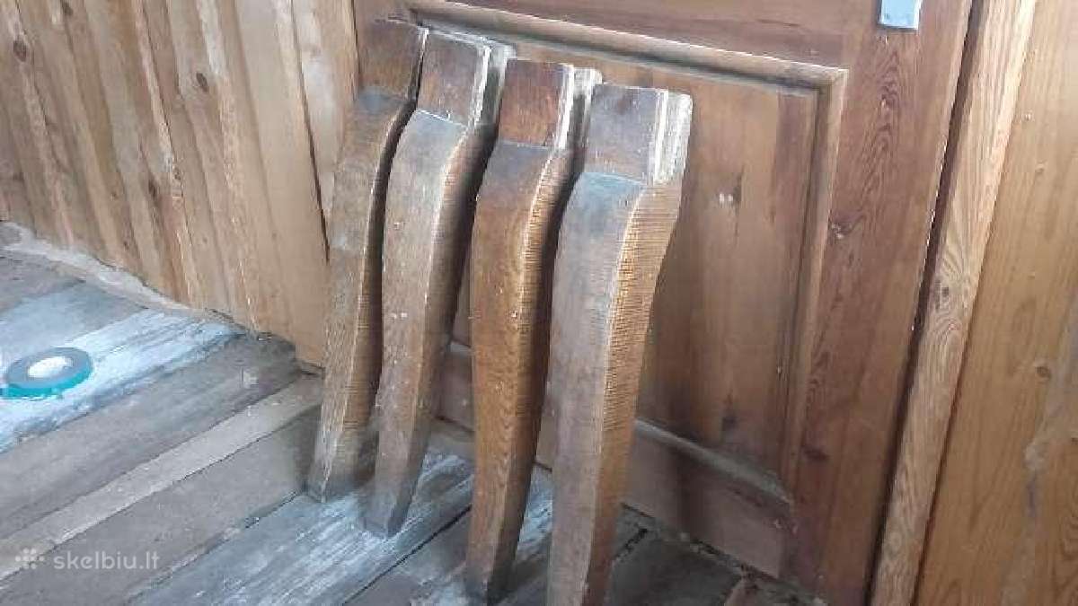 Senoviskas bufetukas-indauja,supamas krėslas,kėdės - nuotraukos Nr. 29