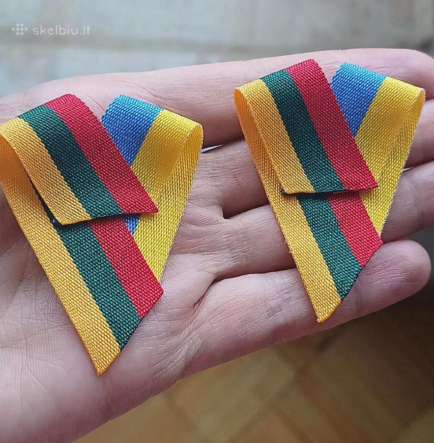 Lietuvos ir Ukrainos sagės į rūbus