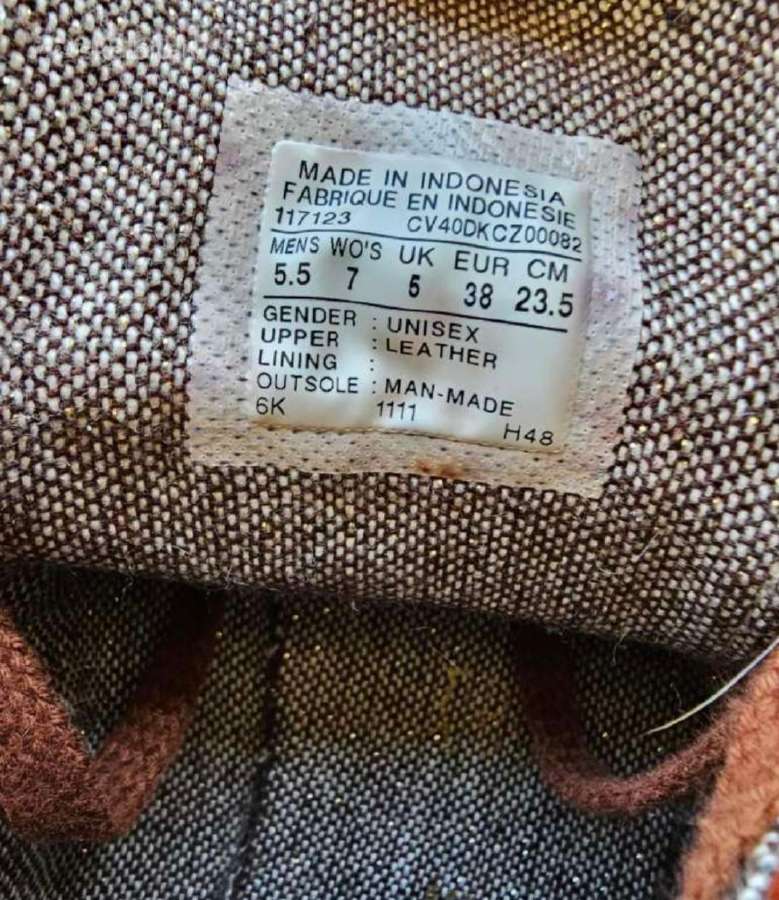 Converse one star 117123, 38 dydis - nuotraukos Nr. 8