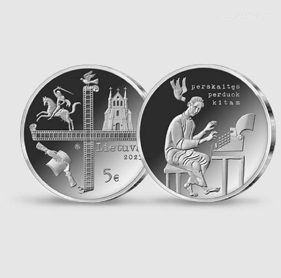 2023 m. 5 eurų "Katalikų Bažnyčia"