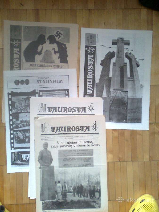 Įvairūs 1989 metų lietuviški laikraščiai - nuotraukos Nr. 8