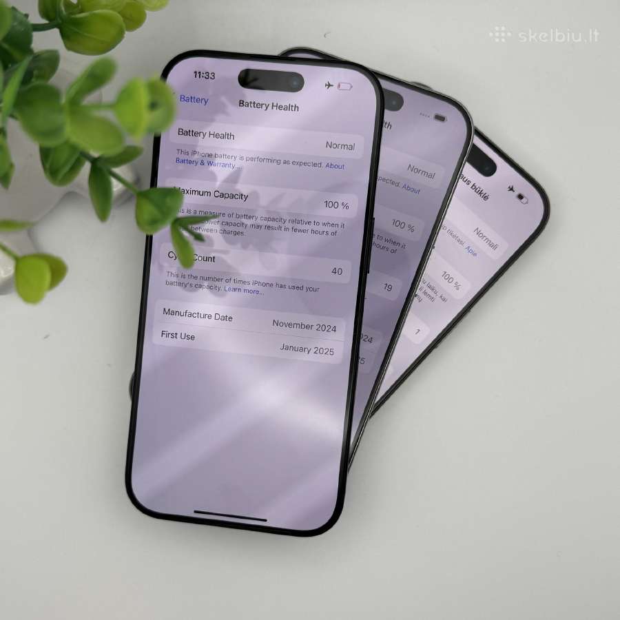 iPhone 16 pro 128-256gb ekspoziciniai su garantija - nuotraukos Nr. 2