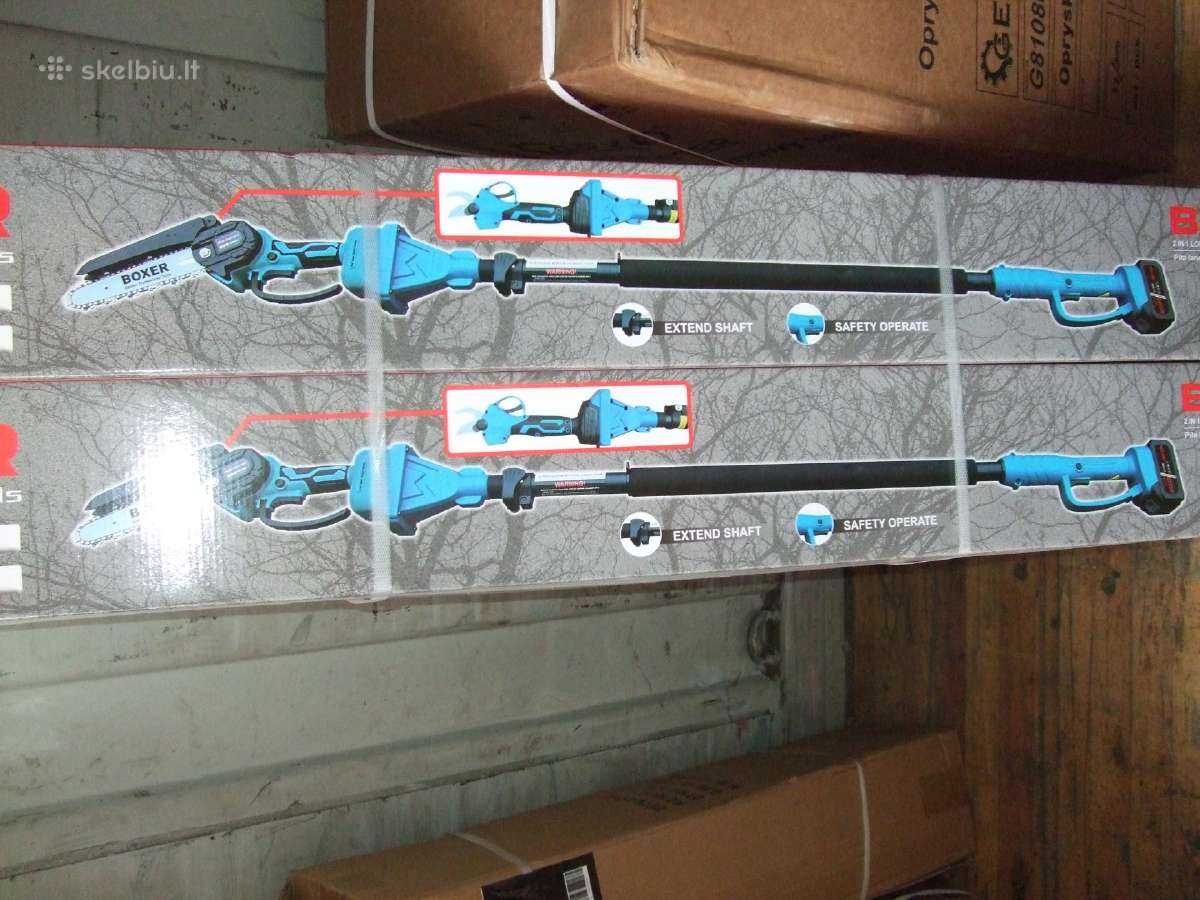 Akcija New Akumuliatoriniai Pjūklai 48v, sina 34cm - nuotraukos Nr. 15