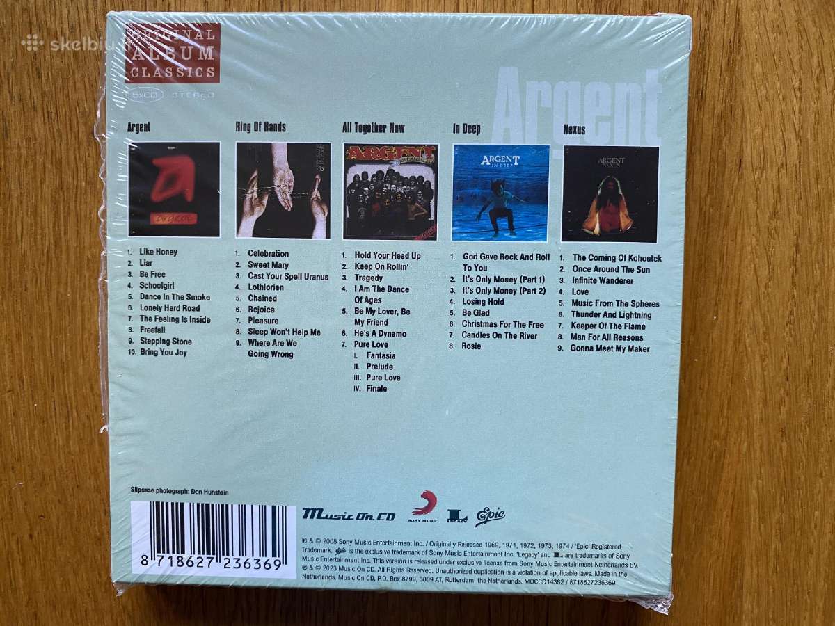 Originalus Argent – Original Album Classics - nuotraukos Nr. 2