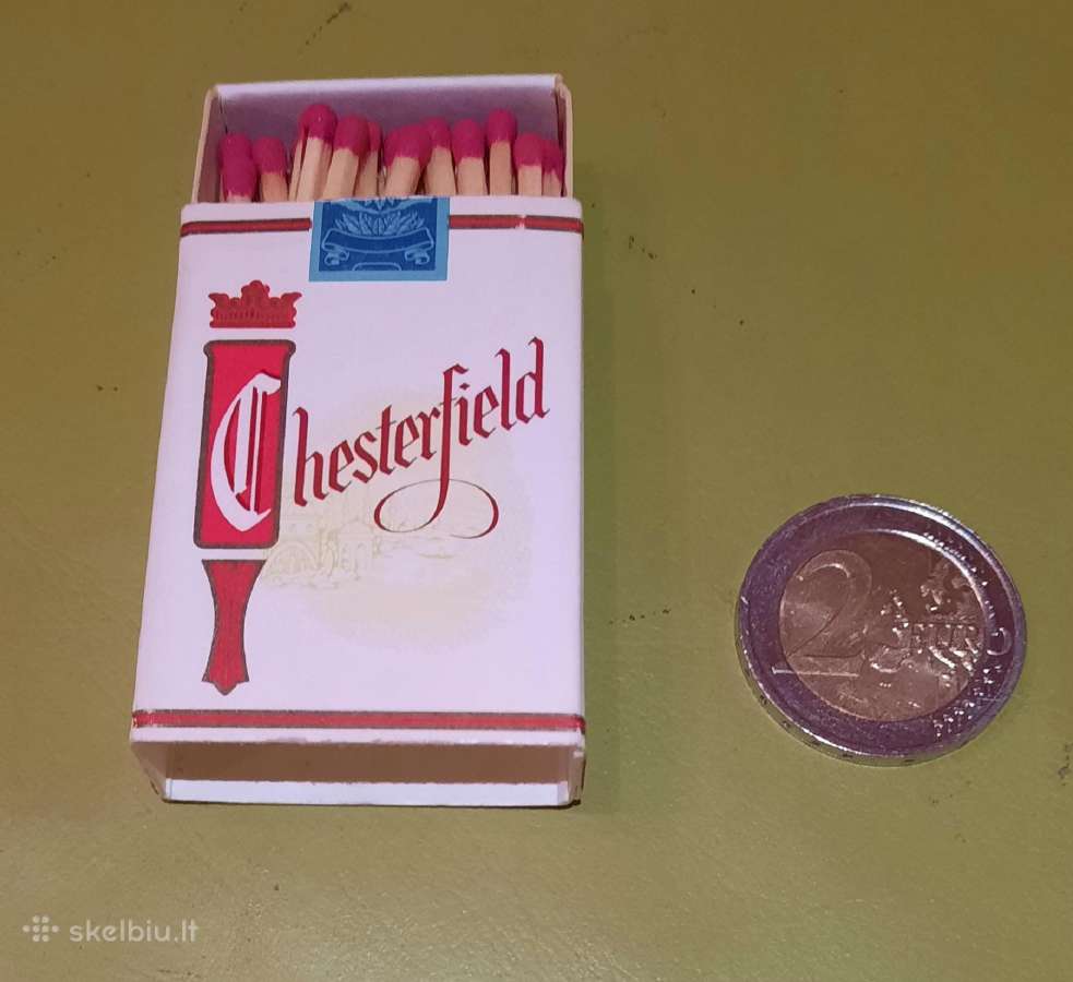 Degtukų dėžutė Chesterfield