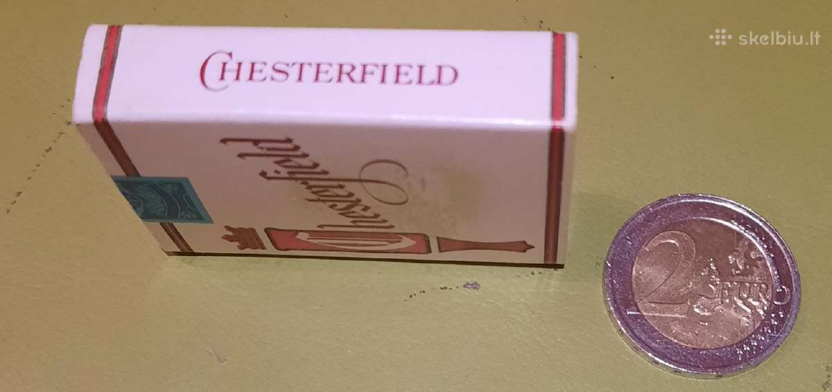 Degtukų dėžutė Chesterfield - nuotraukos Nr. 2