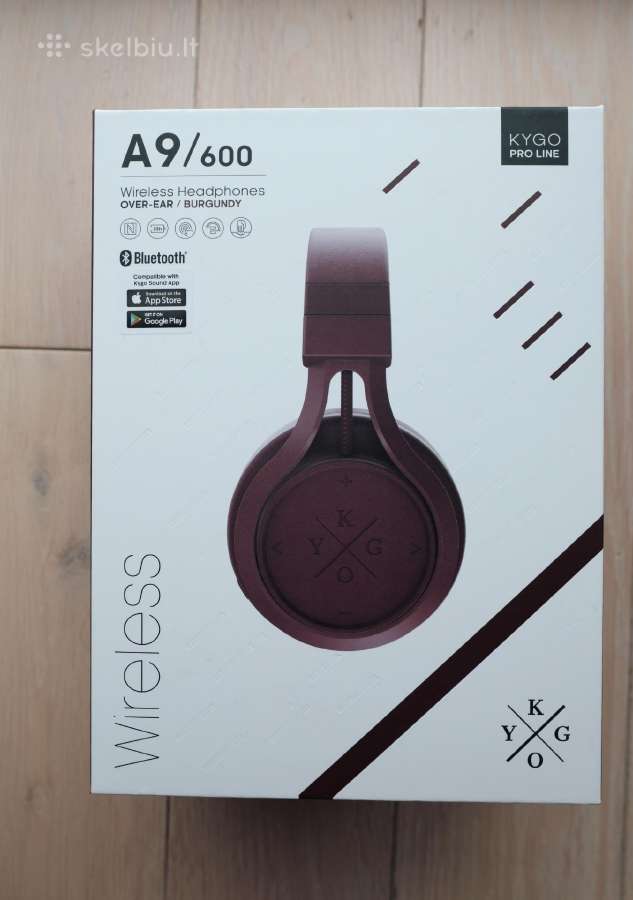 Kygo A9/600 Bluetooth ausines Naujos - nuotraukos Nr. 2
