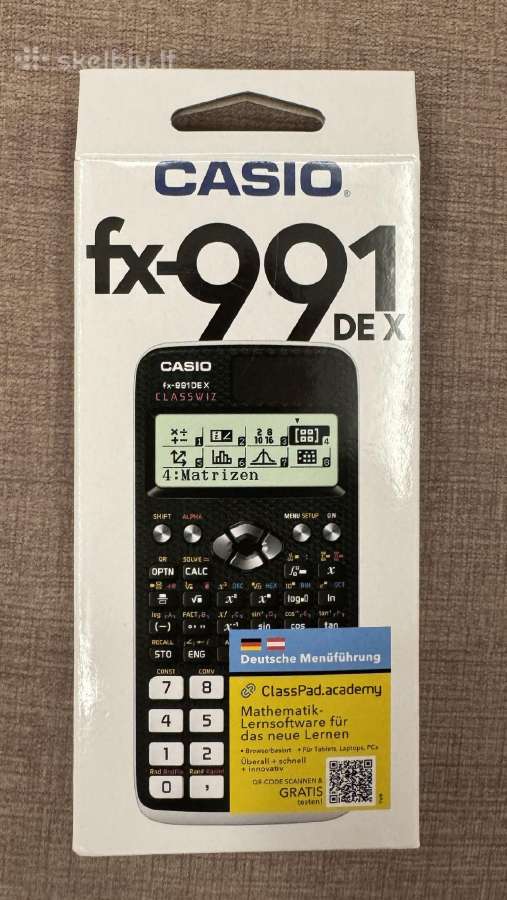 Casio fx-991 Dex / Ex / 570 Ex
