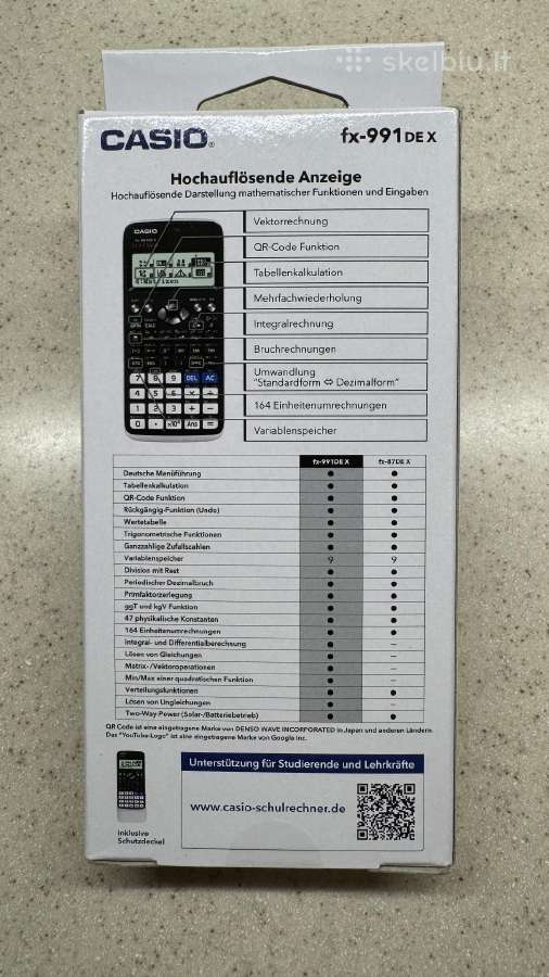Casio fx-991 Dex / Ex / 570 Ex - nuotraukos Nr. 2