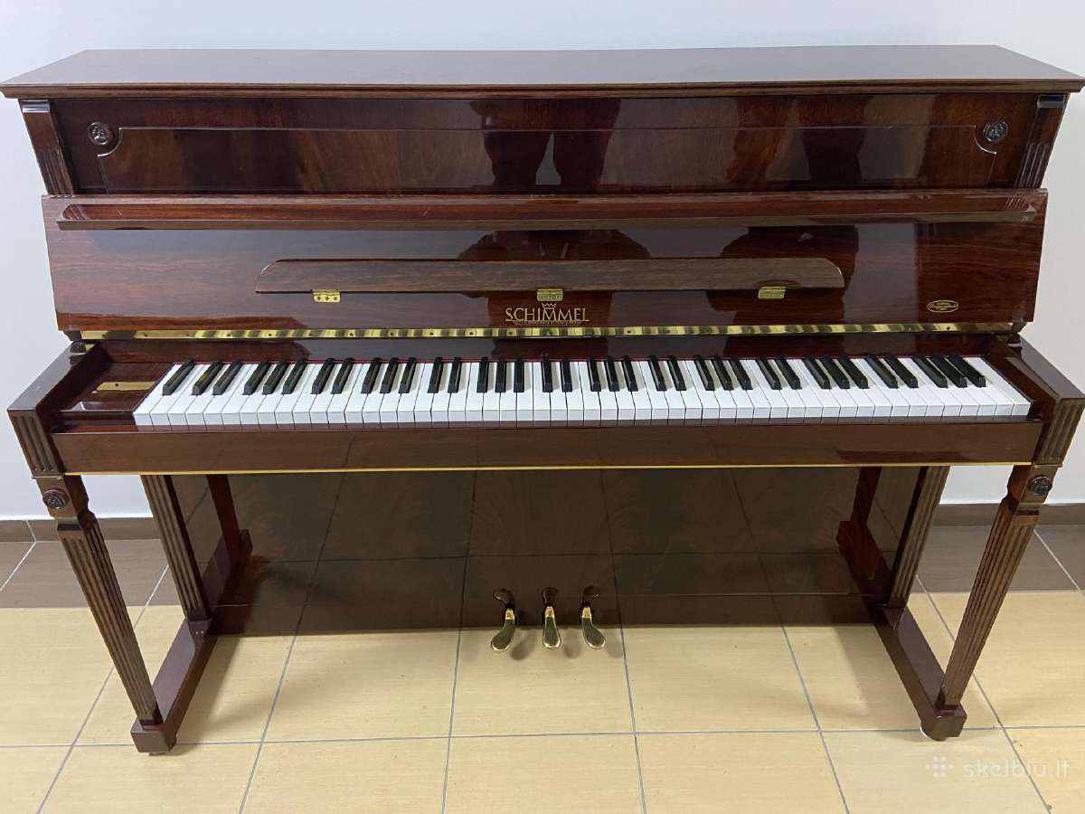 Vokiškas pianinas „Schimmel" 109 mod. Tradition