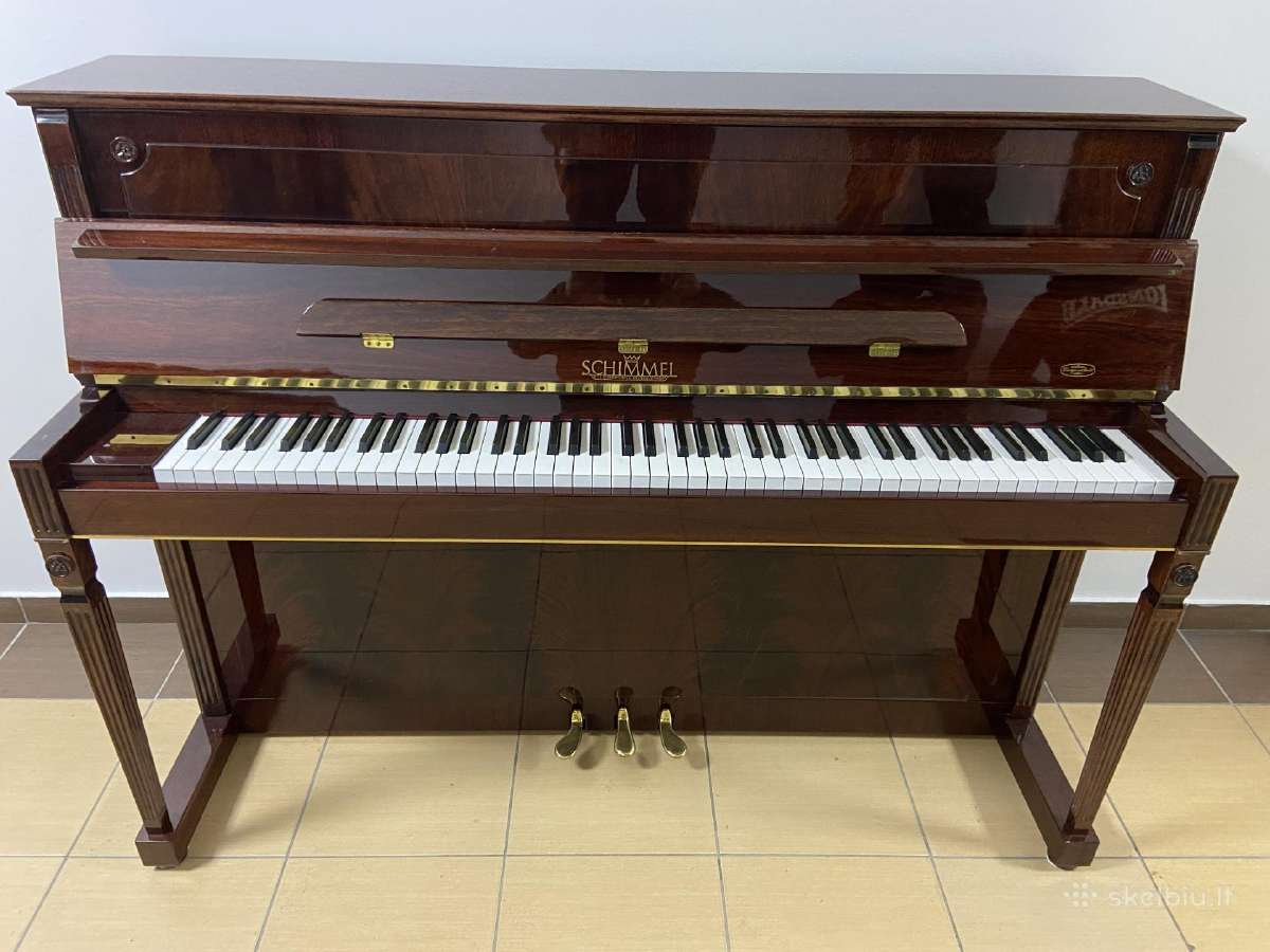 Vokiškas pianinas „Schimmel" 109 mod. Tradition - nuotraukos Nr. 3