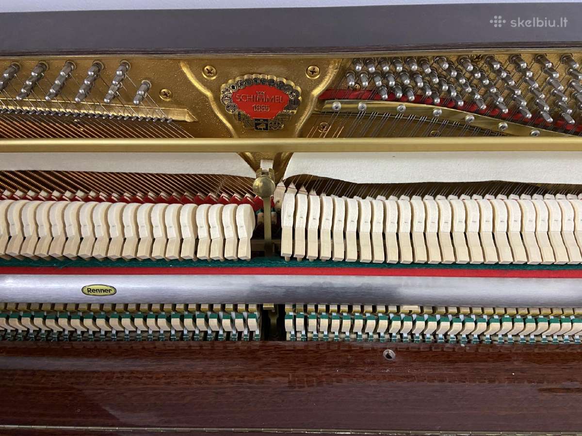 Vokiškas pianinas „Schimmel" 109 mod. Tradition - nuotraukos Nr. 7