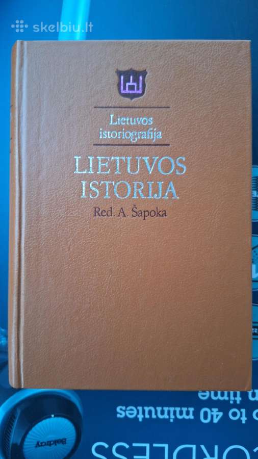 A. Šapokos "Lietuvos istorija" 1989 m.