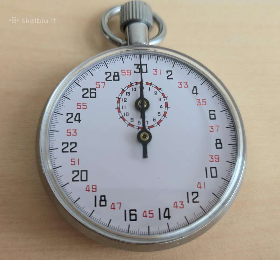 Sekundmatis mechaninis chronometras Tfa 38.1021 - nuotraukos Nr. 5