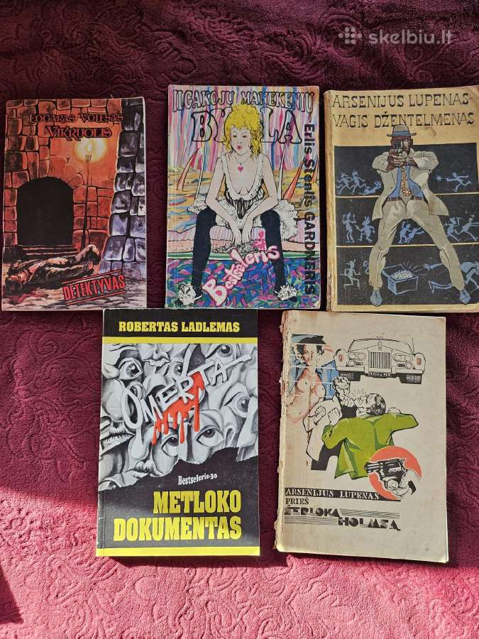 Detektyvai knygos - nuotraukos Nr. 2