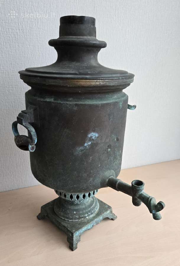 Samovaras senovinis, caro laiku