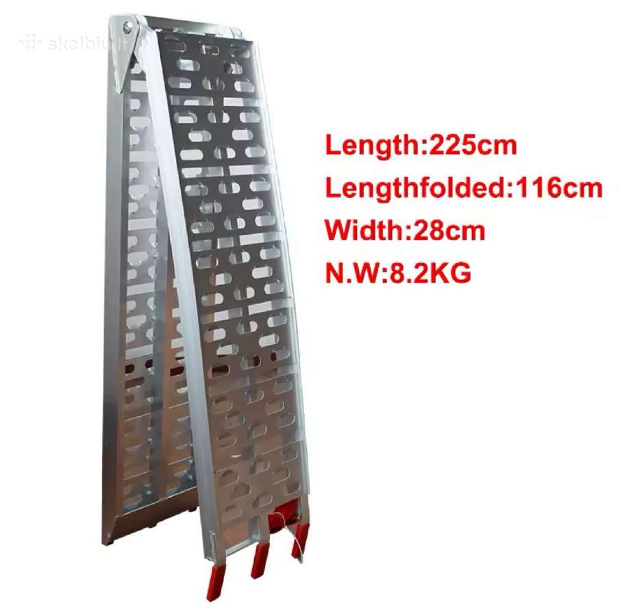 Užvažiavimo rampa motociklui - nuotraukos Nr. 5