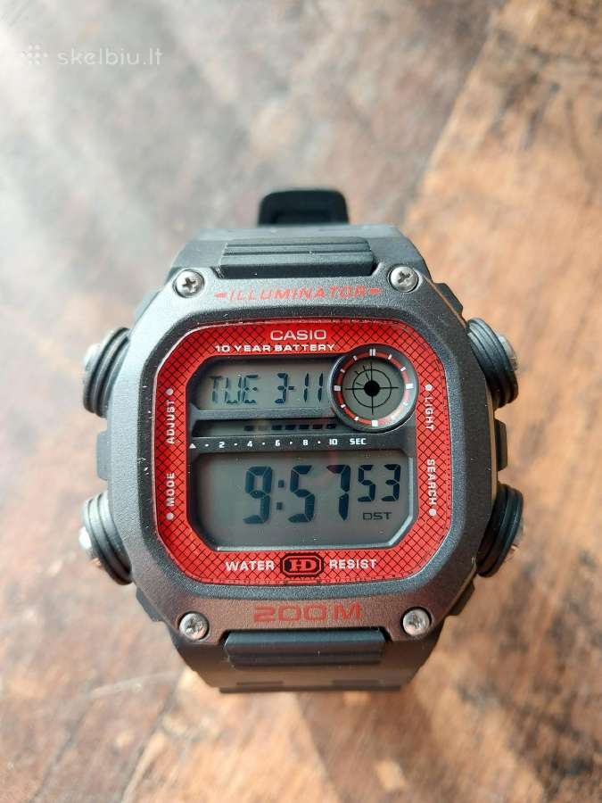 Laikrodis Casio Dw-291h - nuotraukos Nr. 2