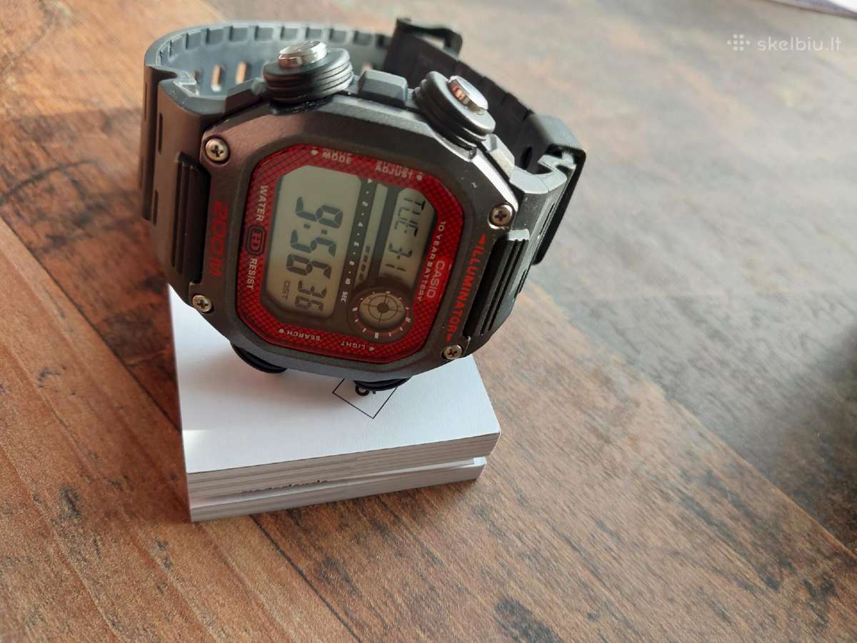Laikrodis Casio Dw-291h - nuotraukos Nr. 4