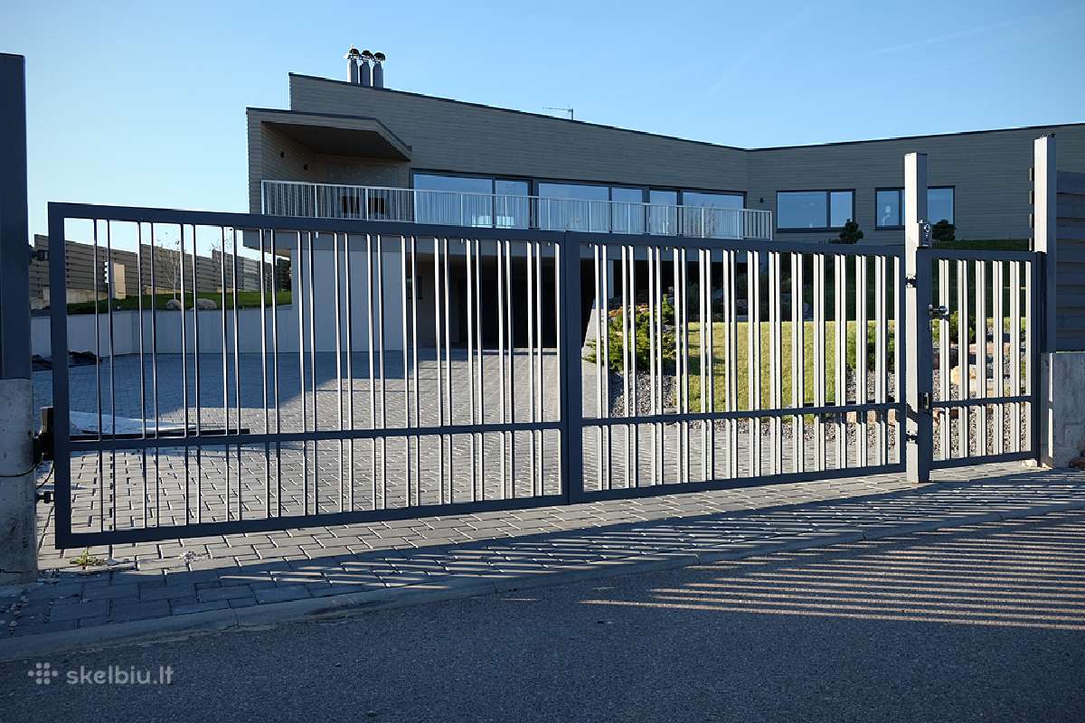 Stumdomi ir atveriami kiemo vartai iš profesionalų - nuotraukos Nr. 6