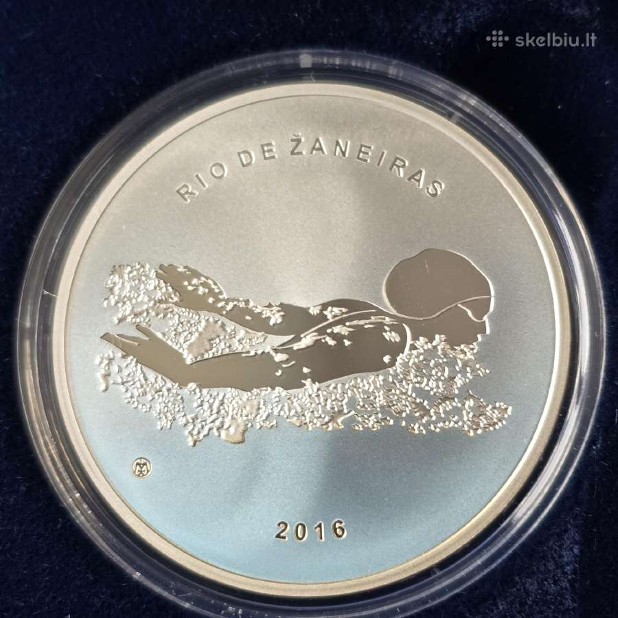 Lietuva 2016m 20eurų Rio olimp. žaid. - nuotraukos Nr. 2